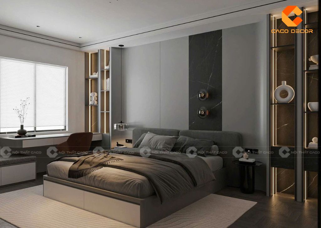 Mẫu Giường Ngủ Hiện Đại 2025 - Sang Trọng Và Tiện Nghi 17